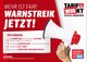 Textile Dienste - Warnstreiks jetzt!