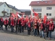 Warnstreik bei der Firma Kendrion in Engelswies